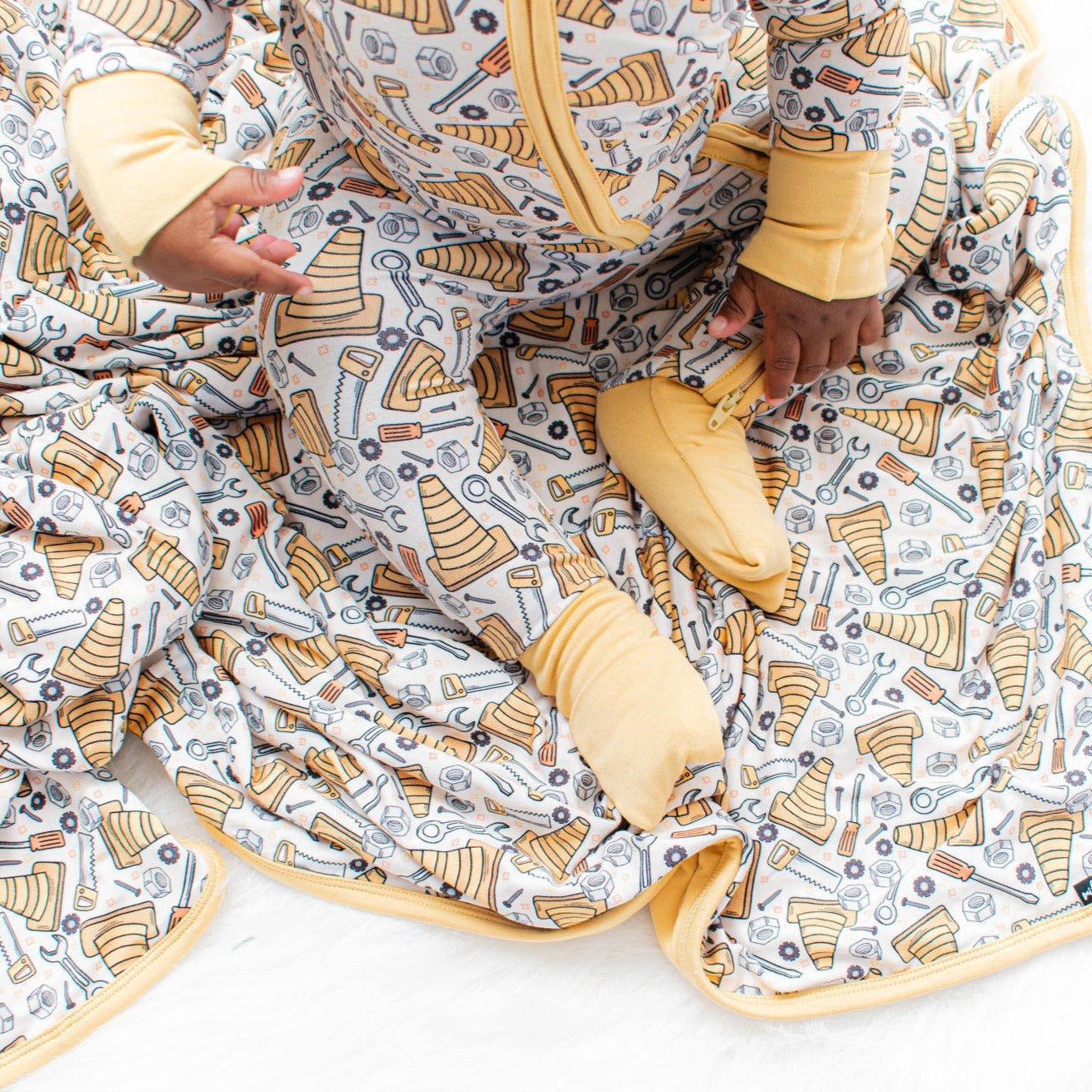 ZIP ROMPER - Tools - Mack & Harvie