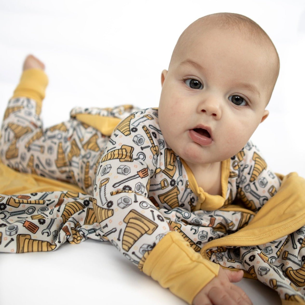 ZIP ROMPER - Tools - Mack & Harvie