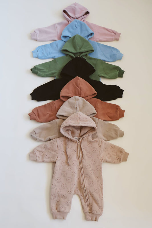Zip Up Hooded Jumpsuit - Mack & Harvie
