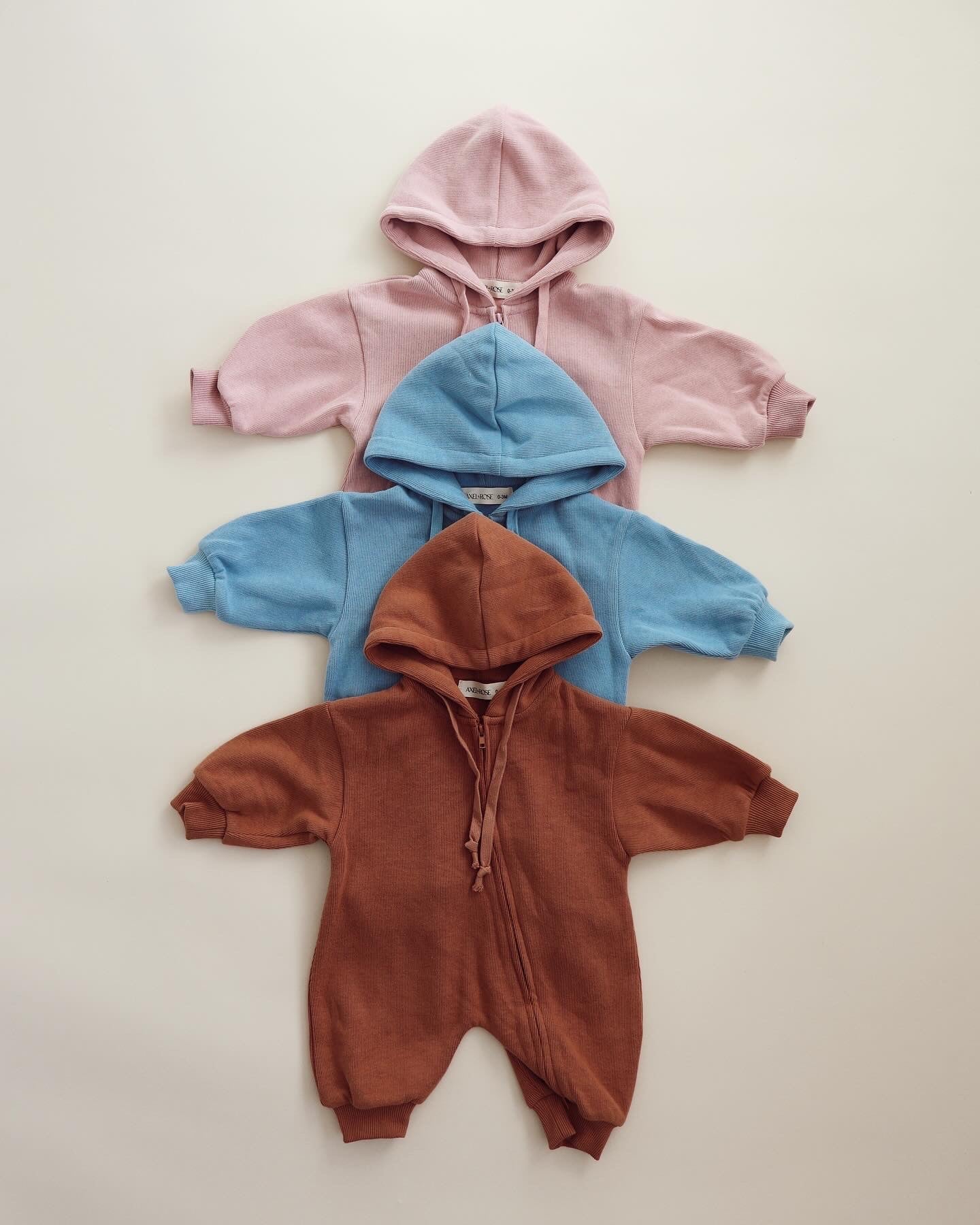 Zip Up Hooded Jumpsuit - Mack & Harvie
