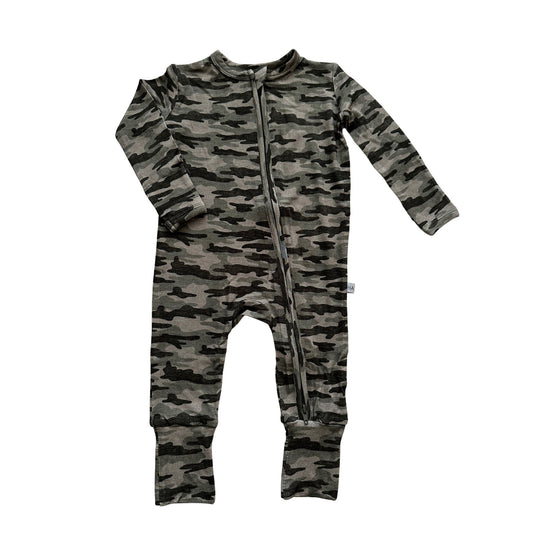 Zipper Romper - Camo - Mack & Harvie