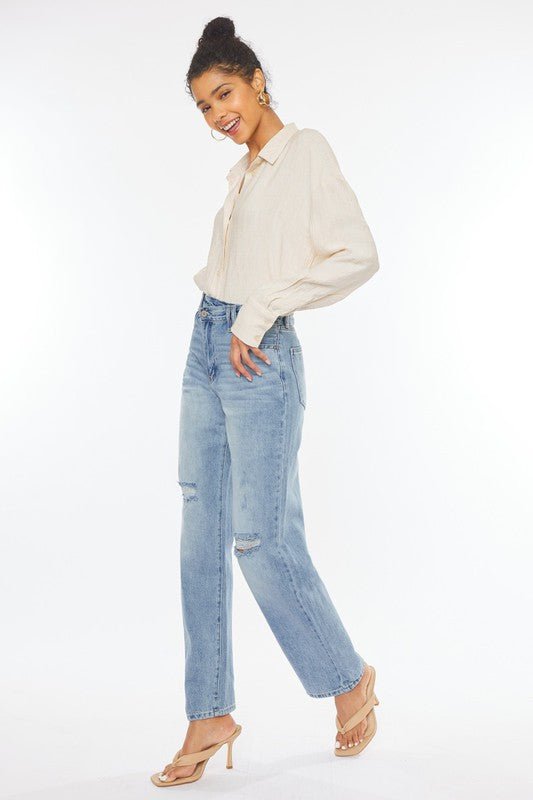 90's Wide Leg Straight Jeans - Mack & Harvie