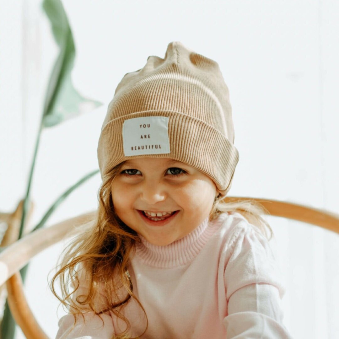 Baby Toddler Beanie Hat Knitted Cotton - Beautiful - Mack & Harvie