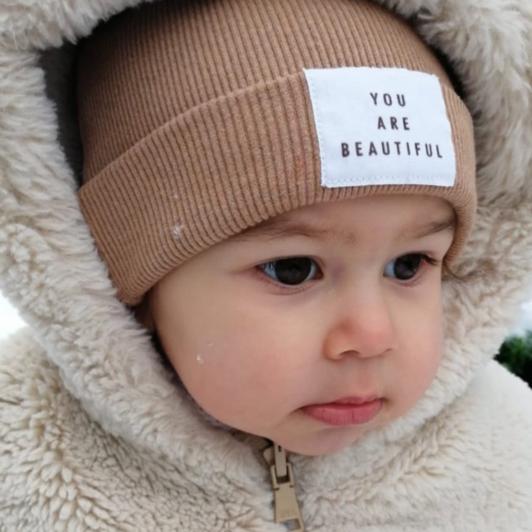 Baby Toddler Beanie Hat Knitted Cotton - Beautiful - Mack & Harvie
