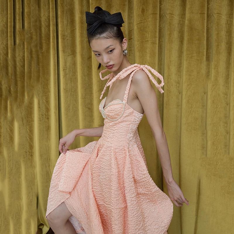 Ballerina Pleated Sleeveless Irregular Dress - Mack & Harvie