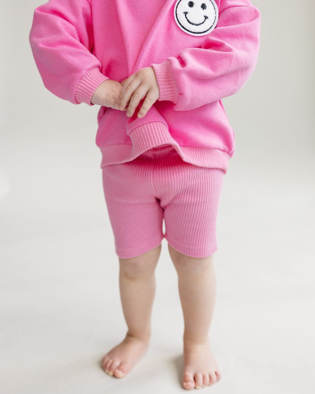 Biker Shorts Set | Pink - Mack & Harvie