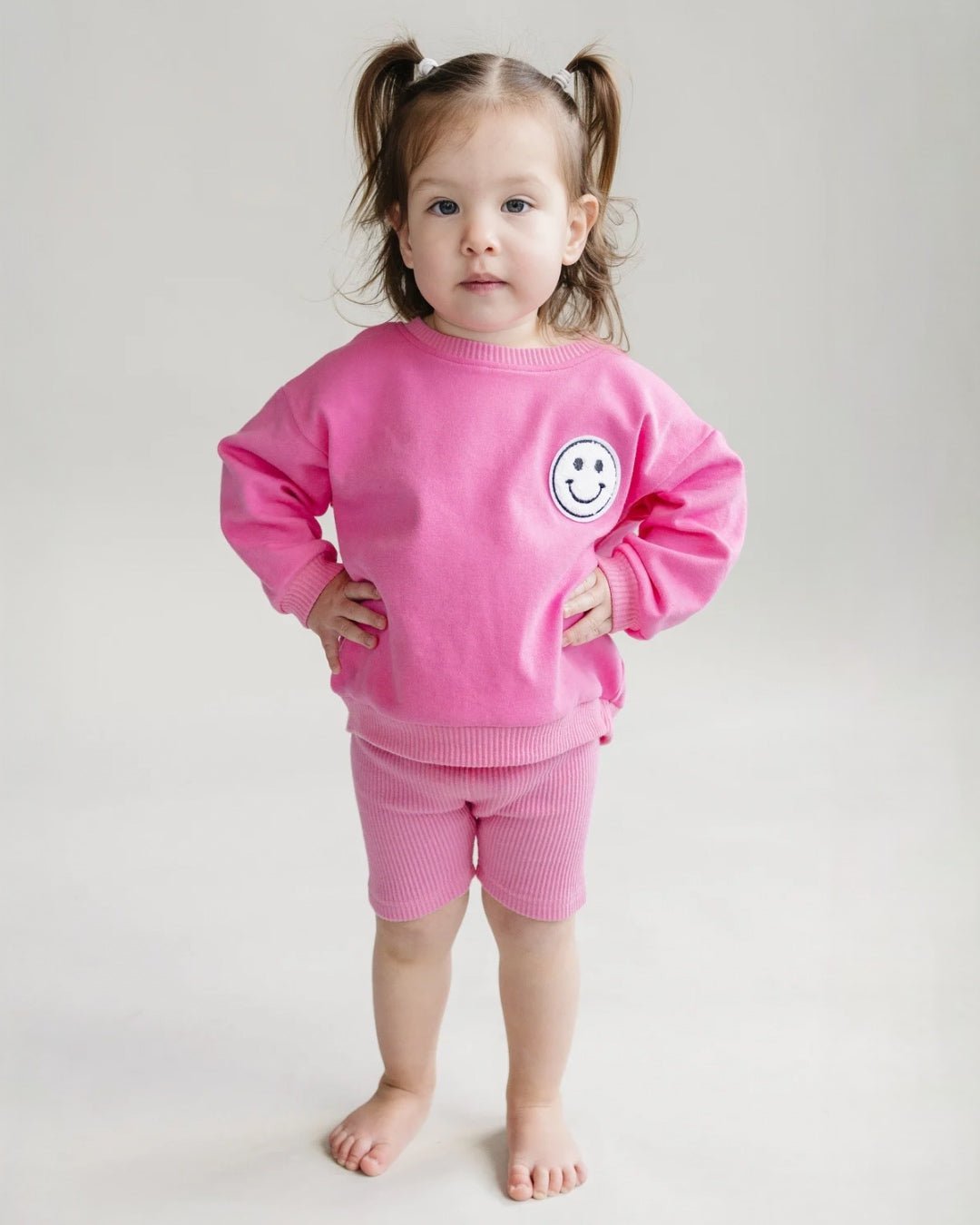 Biker Shorts Set | Pink - Mack & Harvie