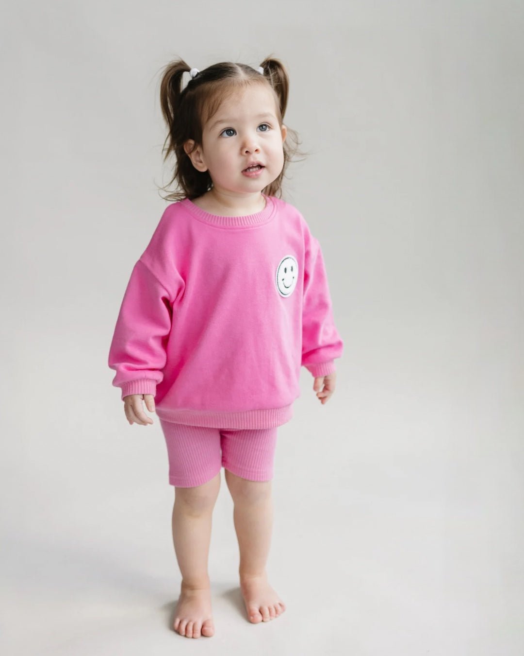 Biker Shorts Set | Pink - Mack & Harvie
