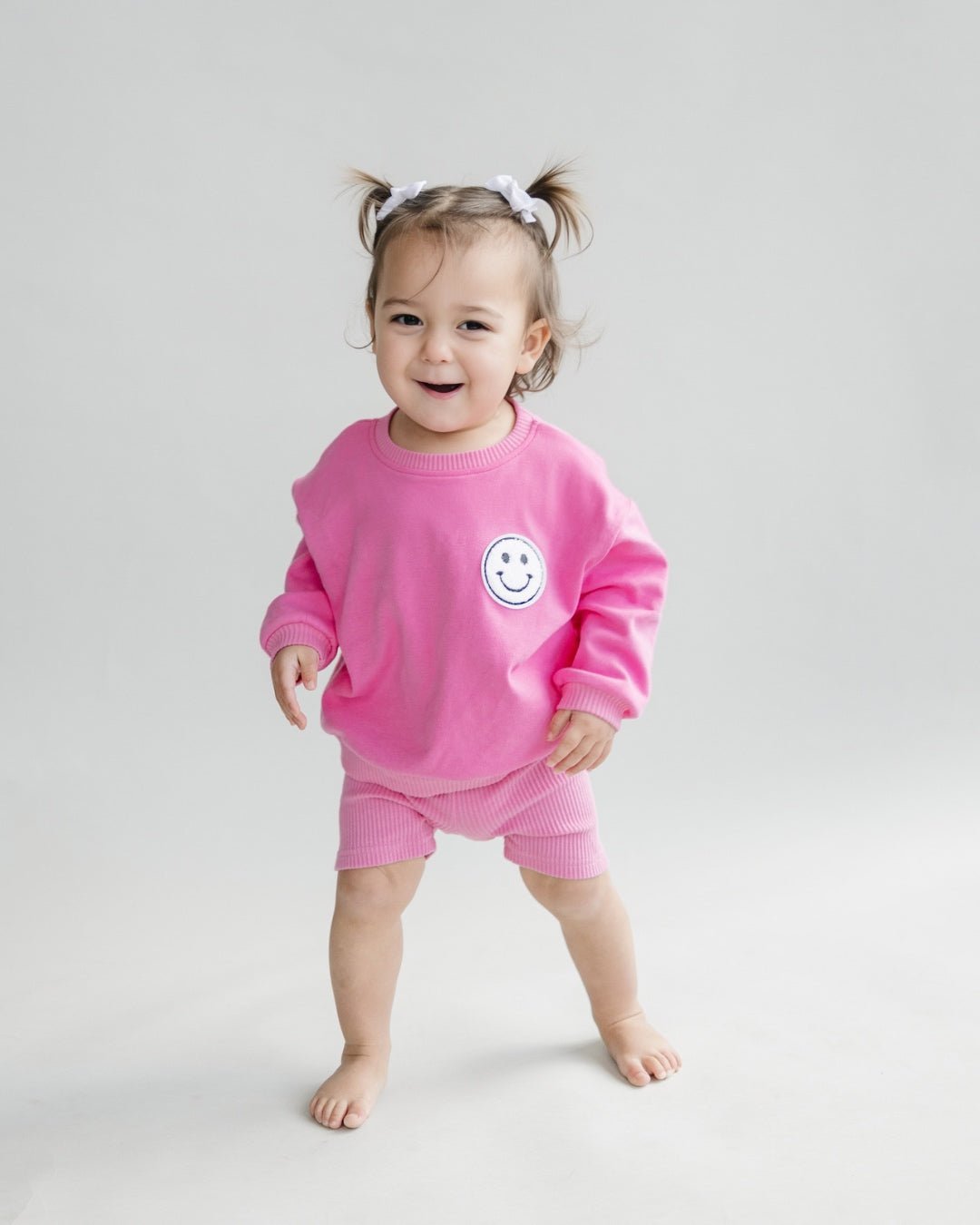 Biker Shorts Set | Pink - Mack & Harvie
