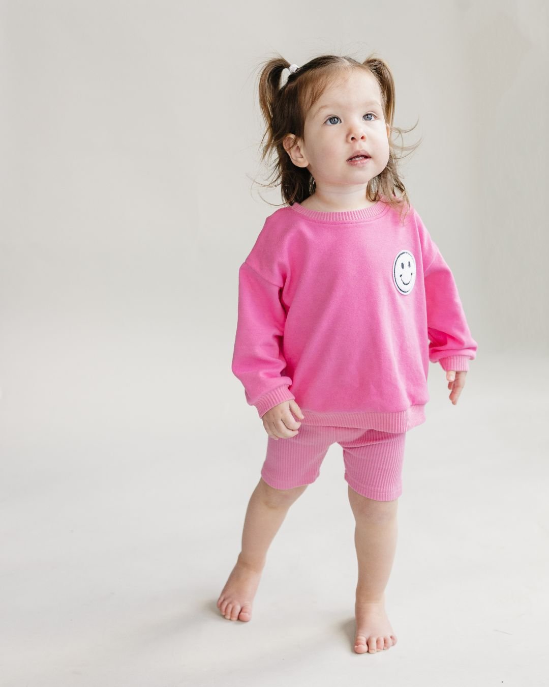 Biker Shorts Set | Pink - Mack & Harvie