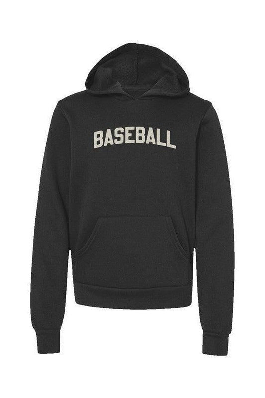 Black Baseball Hoodie - Mack & Harvie