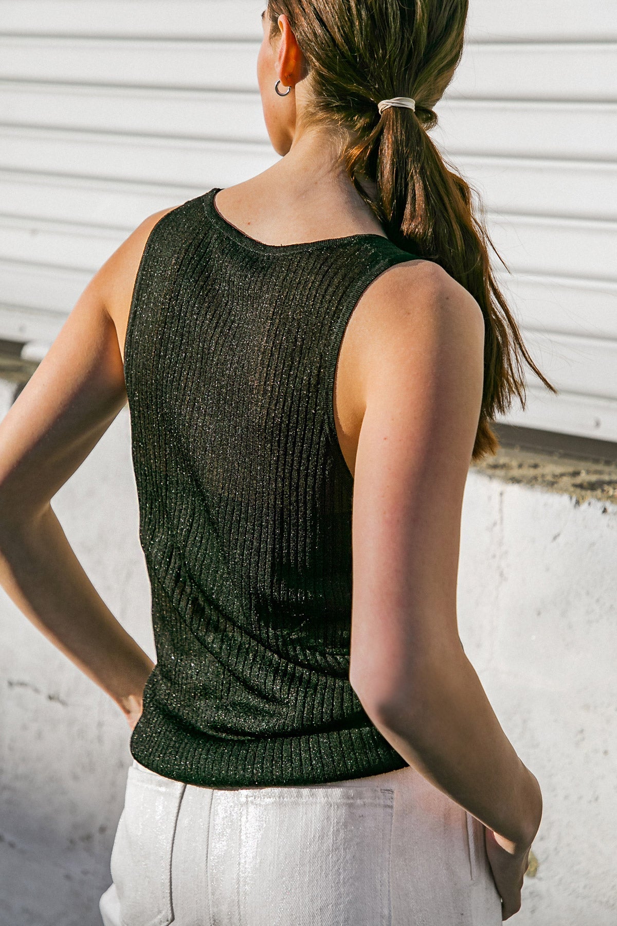 BLISSFUL LOVE WOVEN TANK TOP - Mack & Harvie