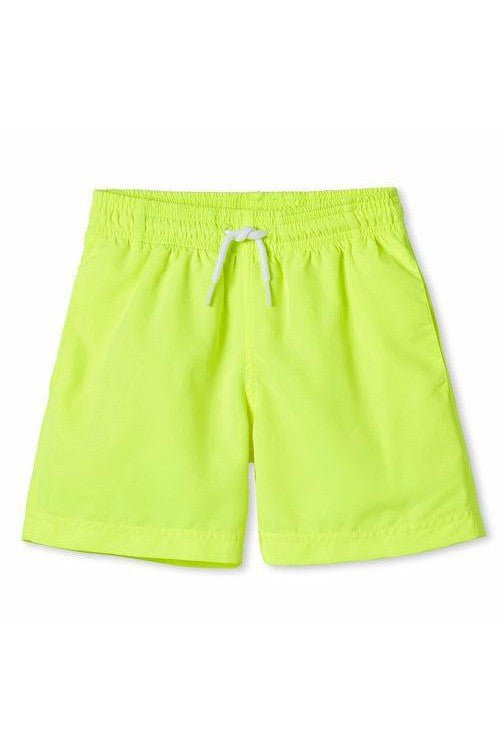 Board Shorts in Neon Yellow - Mack & Harvie