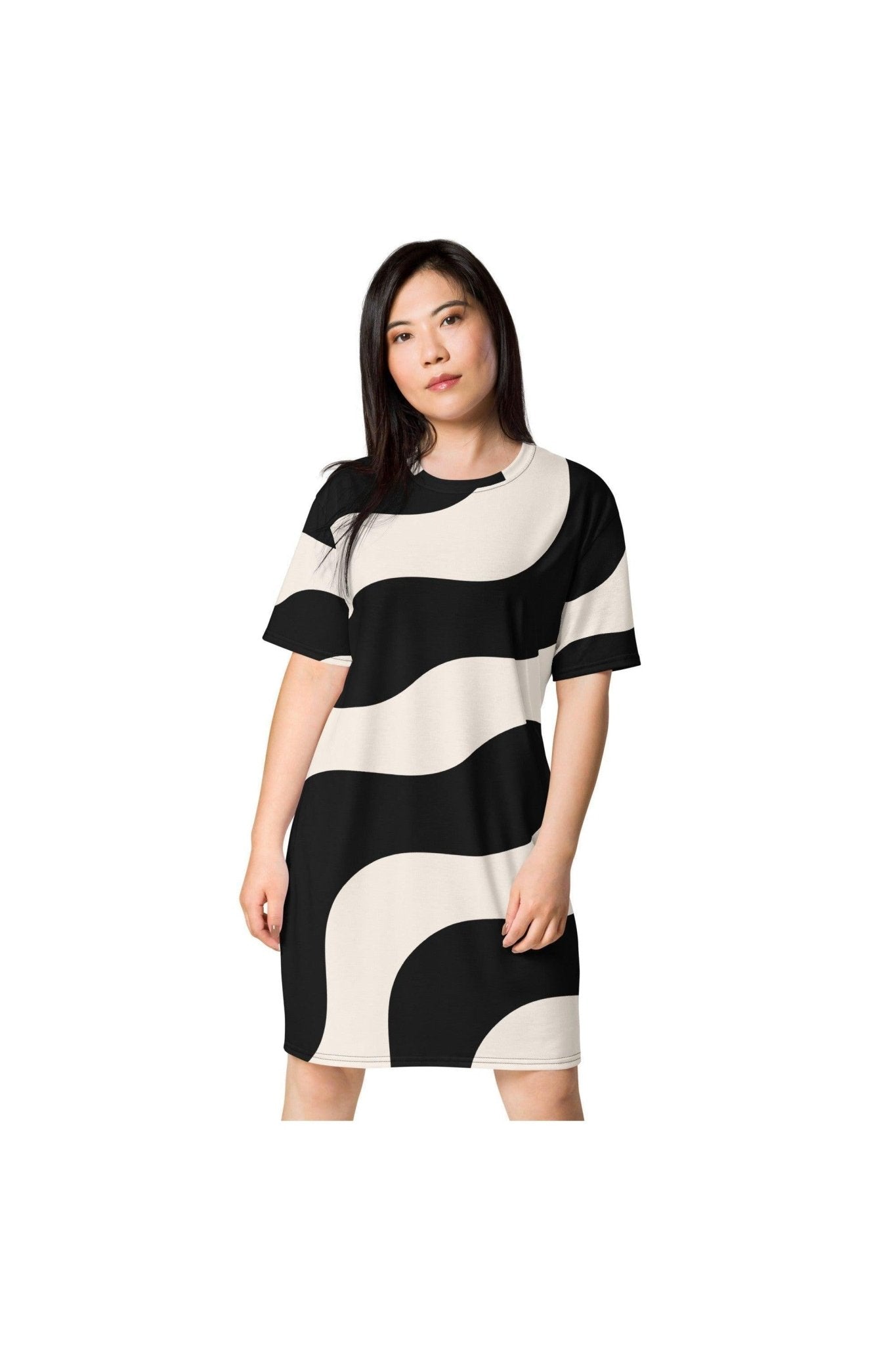 B/W Wavy Dress/Cover-up - Mack & Harvie