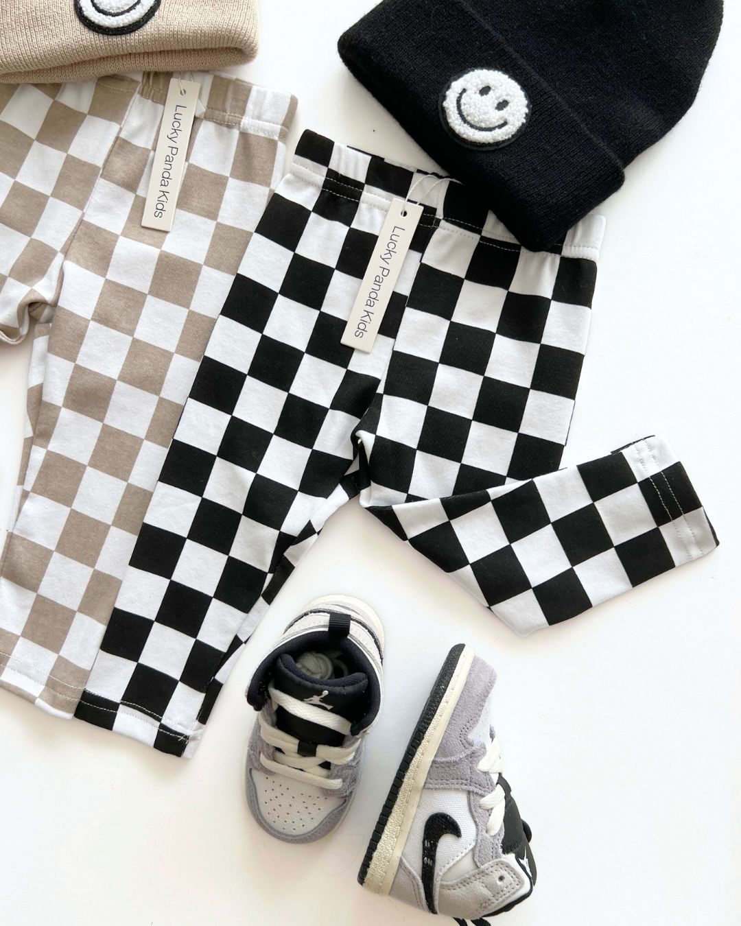 Checkered Leggings | Black - Mack & Harvie