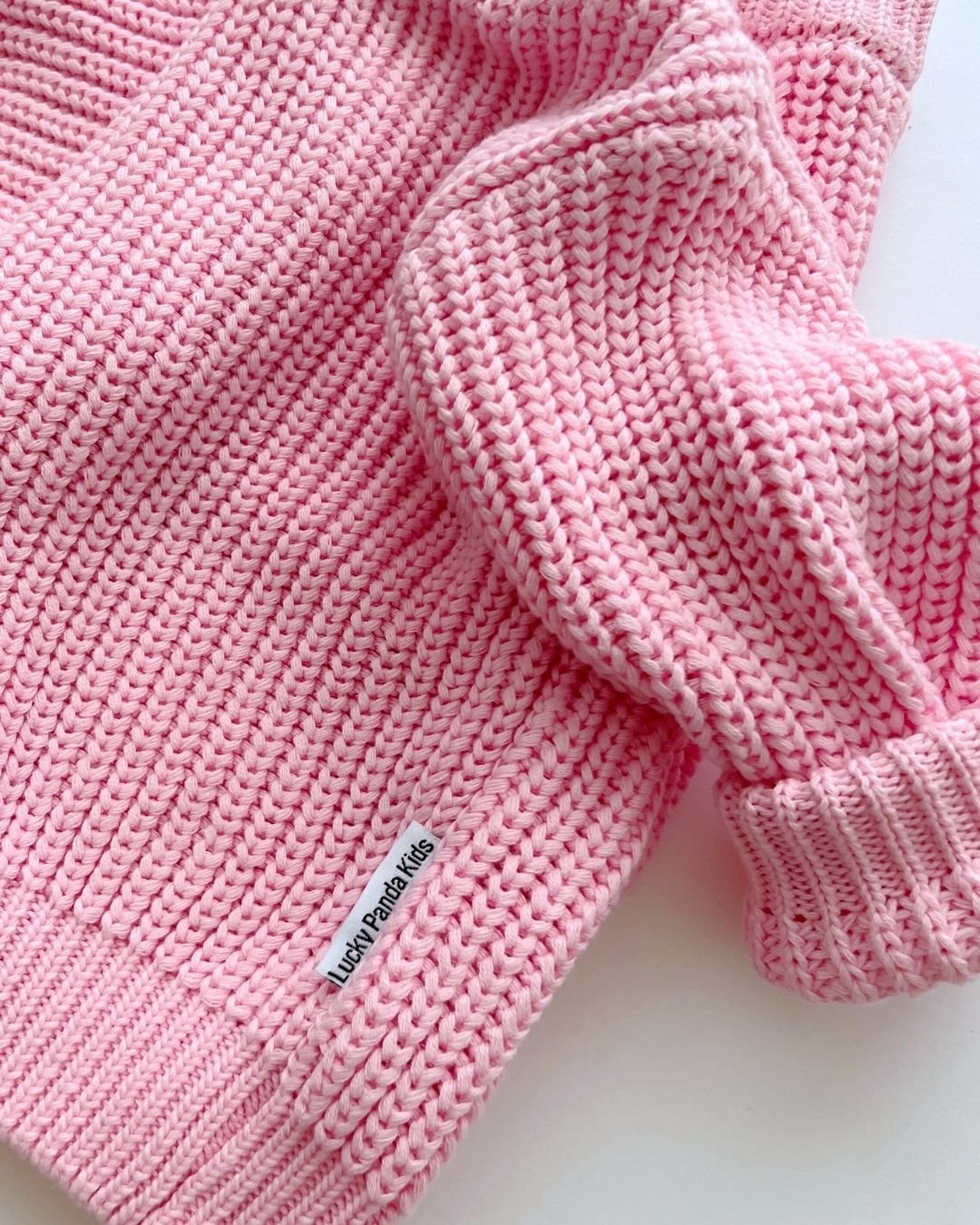 Chunky Knit Sweater | Pink - Mack & Harvie