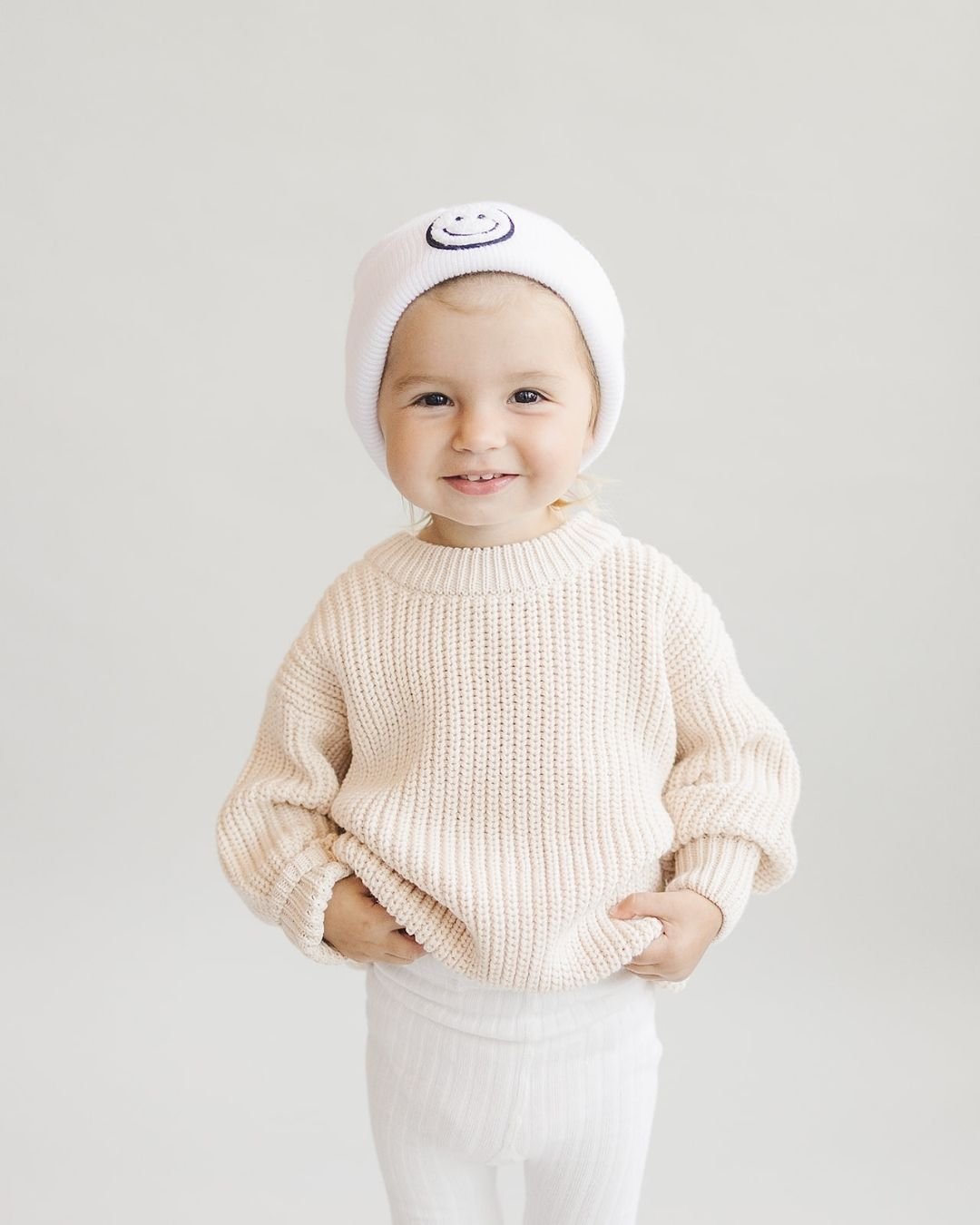 Chunky Knit Sweater | Vanilla - Mack & Harvie