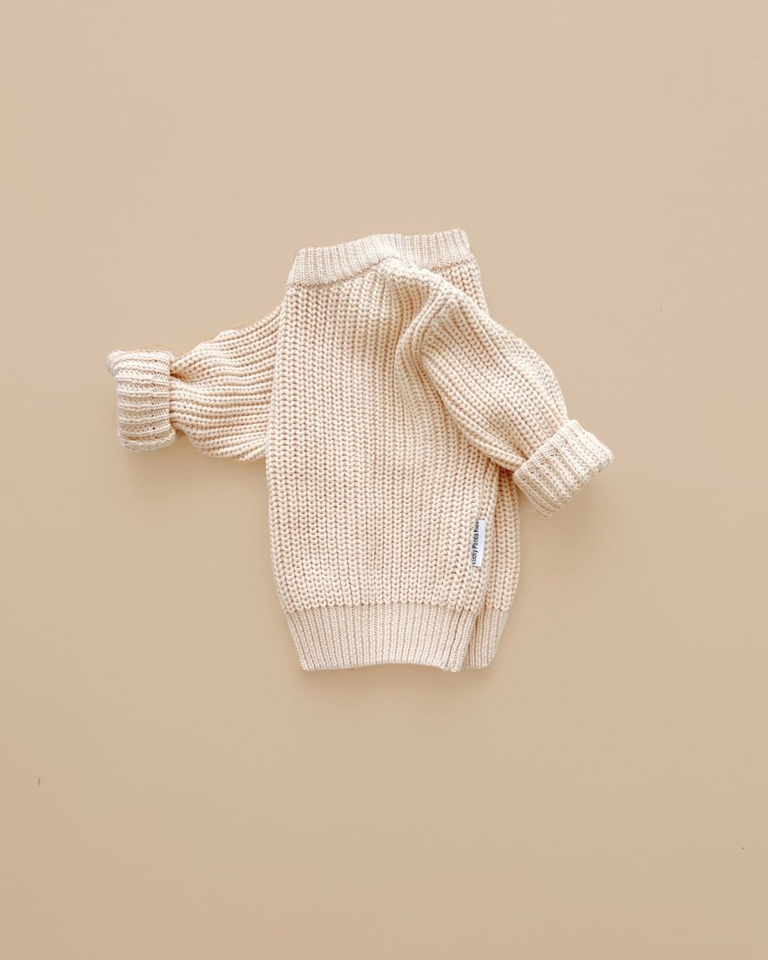 Chunky Knit Sweater | Vanilla - Mack & Harvie