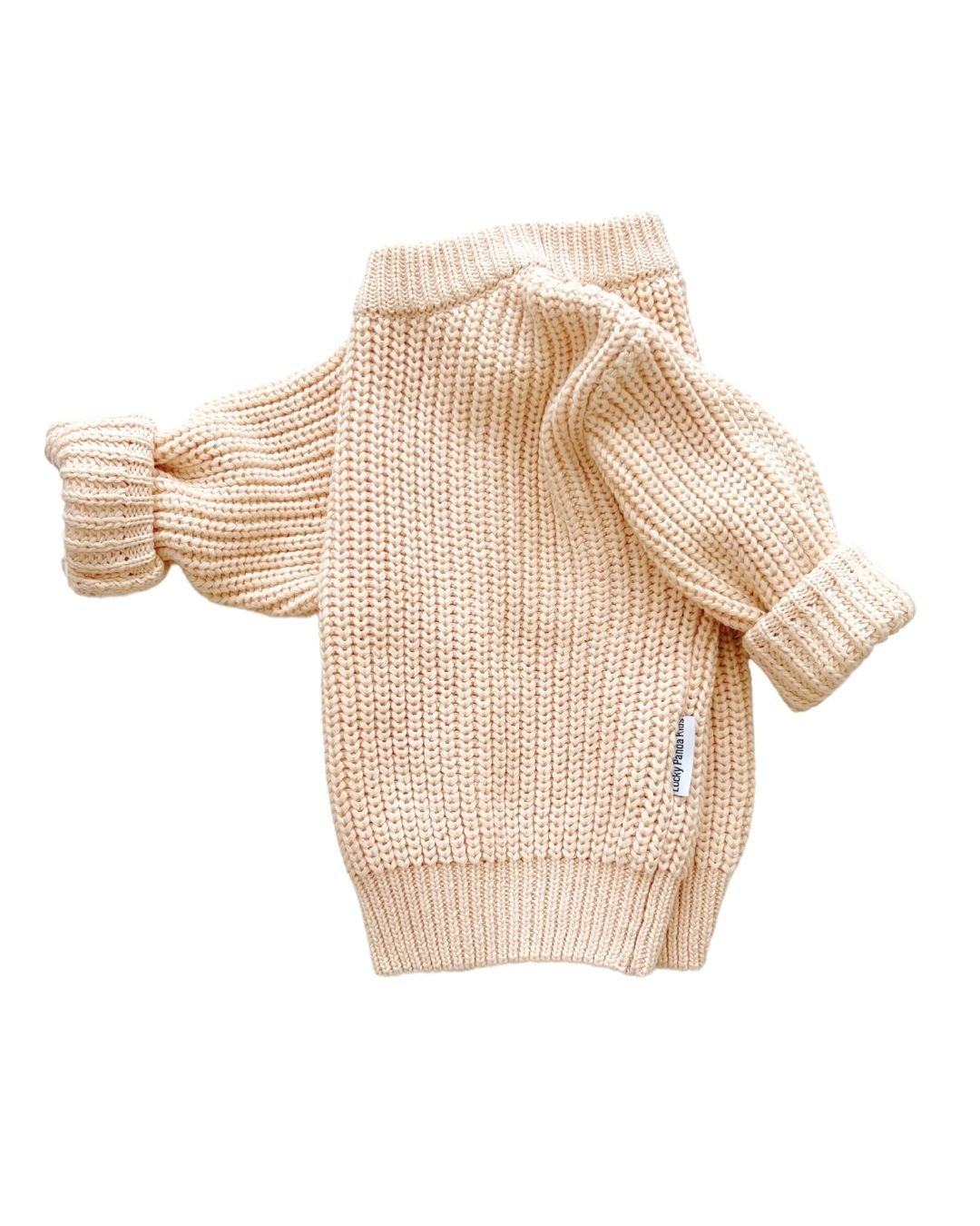 Chunky Knit Sweater | Vanilla - Mack & Harvie