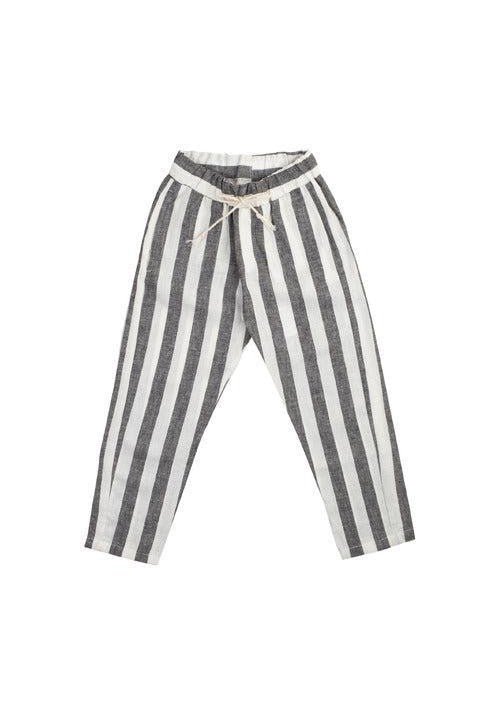 Dodo Welldone Gray Cabana Stripe Pants - Mack & Harvie