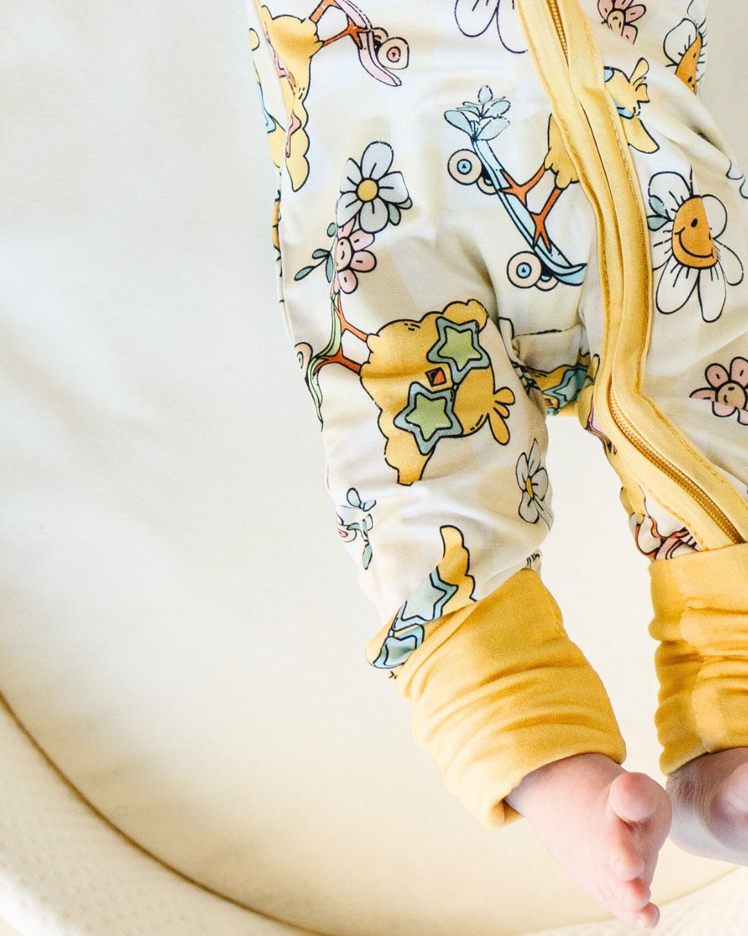 Easter Bamboo Zip Romper | Skater Chick - Mack & Harvie