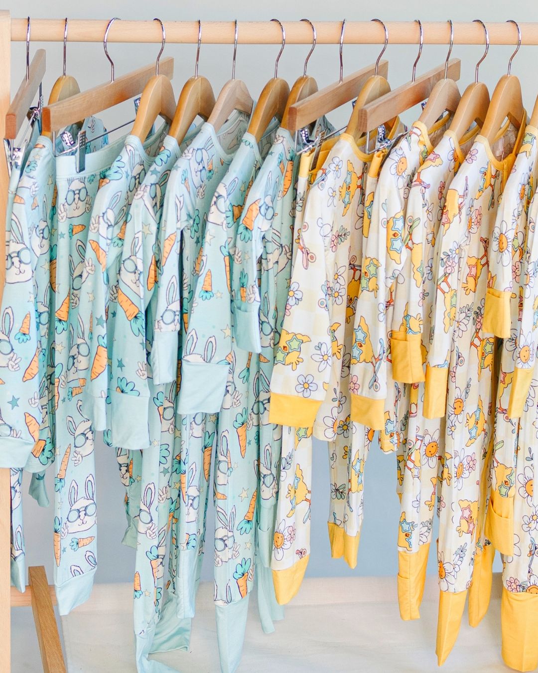 Easter Bamboo Zip Romper | Skater Chick - Mack & Harvie