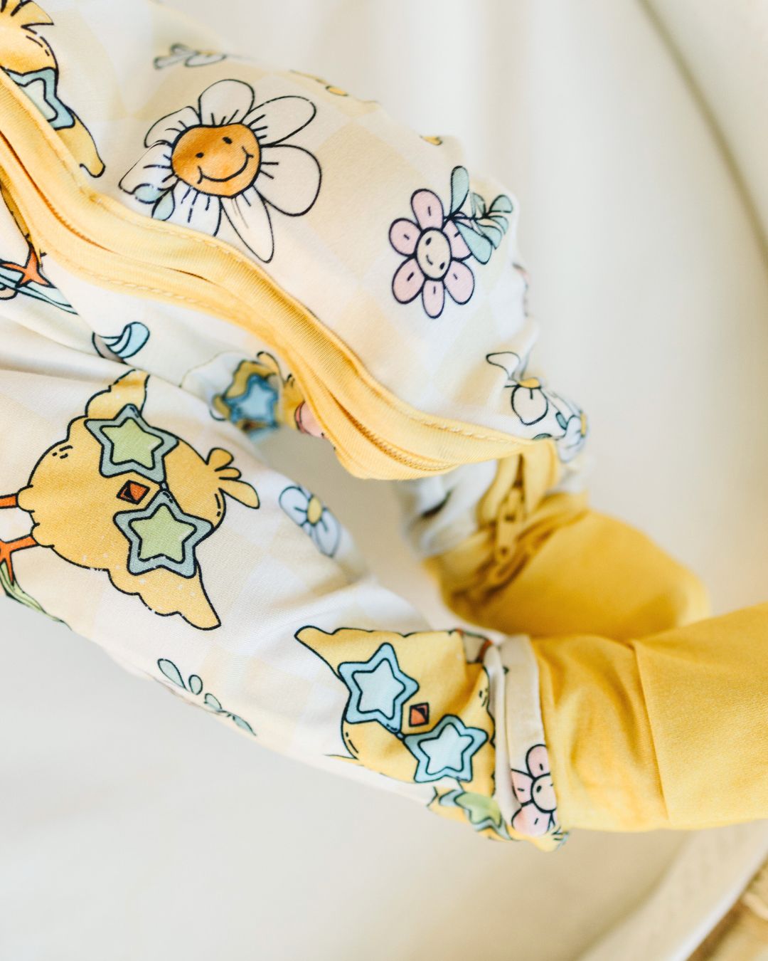 Easter Bamboo Zip Romper | Skater Chick - Mack & Harvie