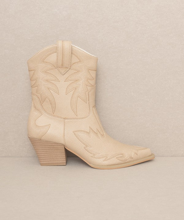 Embroidered Cowboy Boots - Mack & Harvie