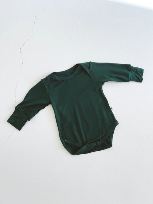 Emerald | Long Sleeve Snap Suit - Mack & Harvie