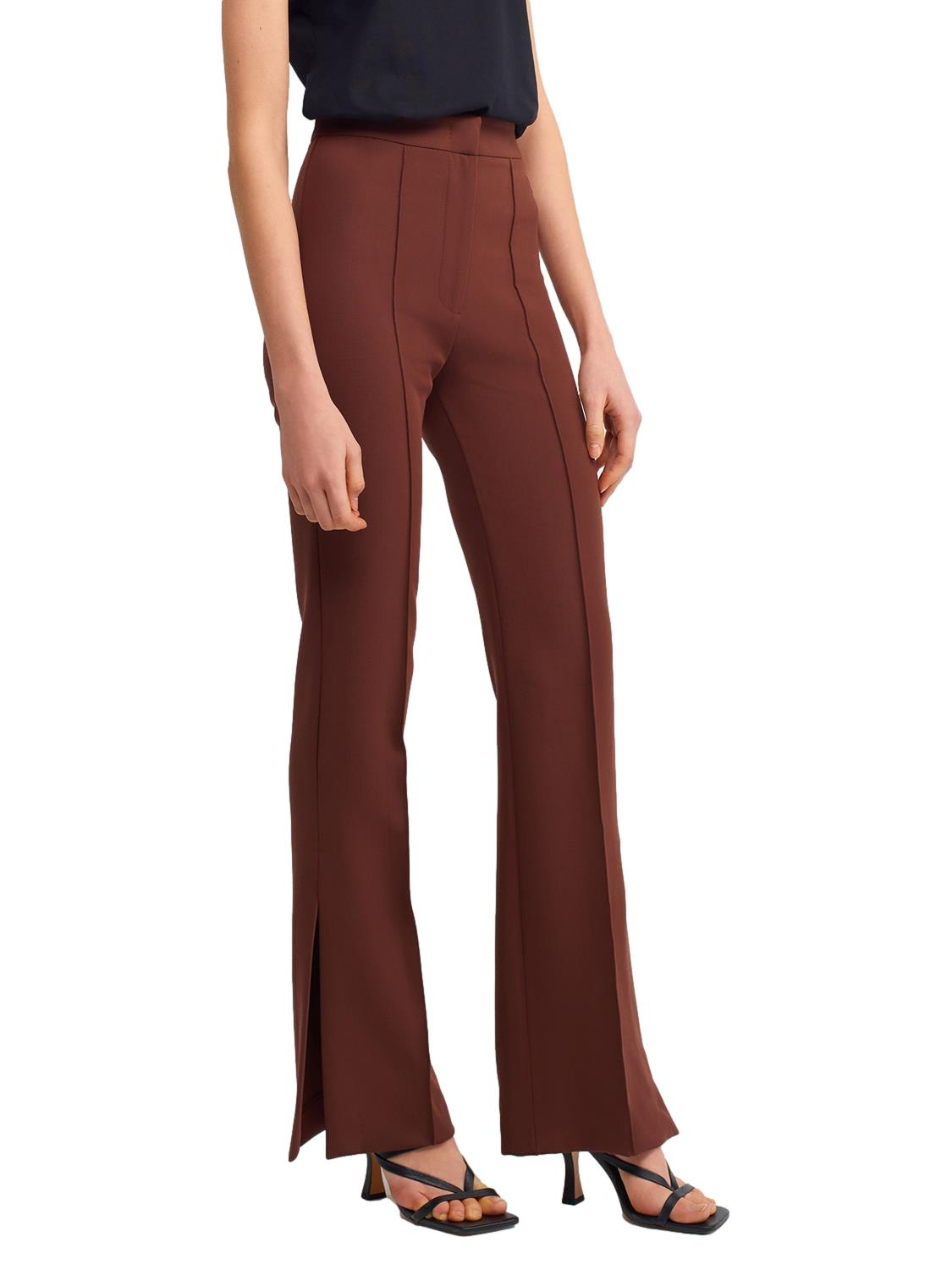 Flared Trousers With Slits - Mack & Harvie