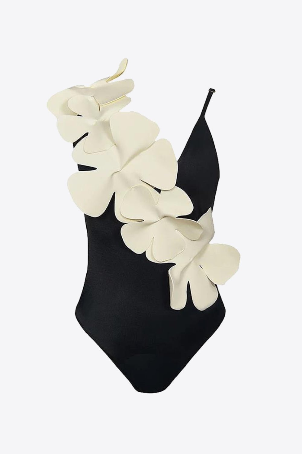 Flower Contrast One-Piece Swimsuit - Mack & Harvie
