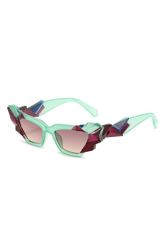 Geometric Irregular Cat Eye Fashion Sunglasses - Mack & Harvie