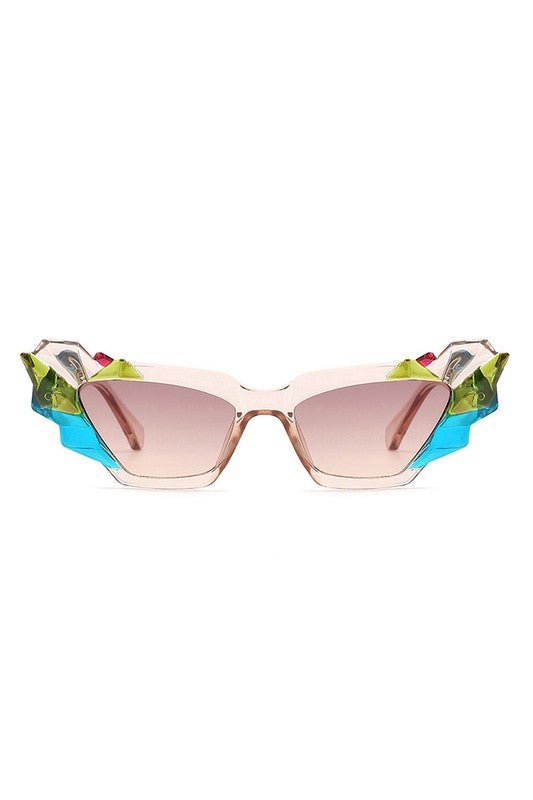 Geometric Irregular Cat Eye Fashion Sunglasses - Mack & Harvie