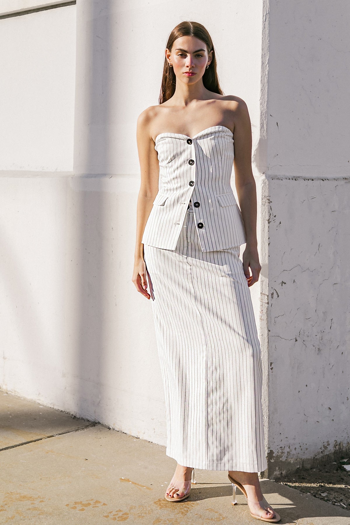 GET TO THE POINT WOVEN TOP - Mack & Harvie