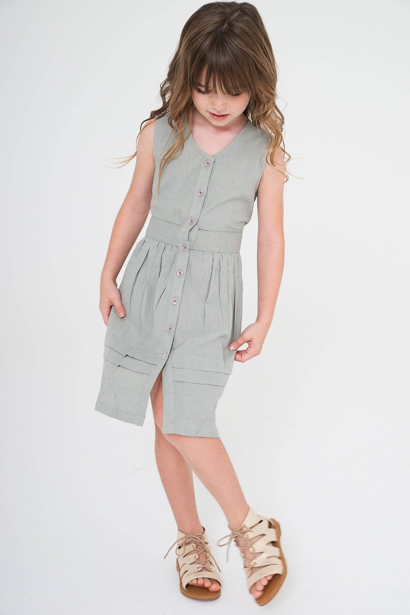 Grey Shirt Dress - Mack & Harvie