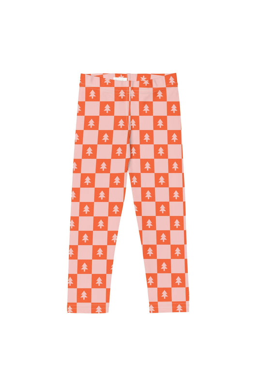 Holiday Check Kid's Leggings - Mack & Harvie