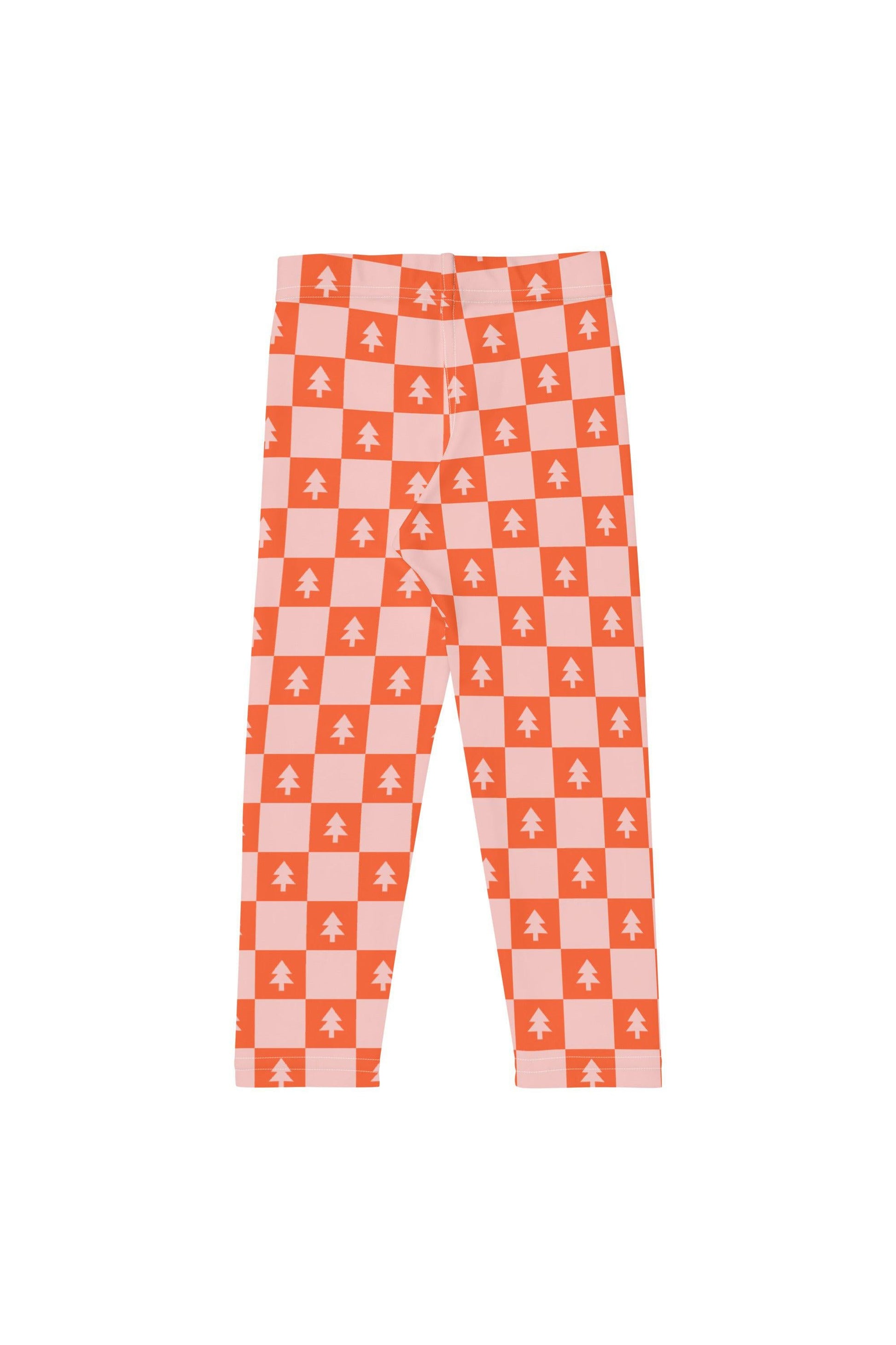 Holiday Check Kid's Leggings - Mack & Harvie