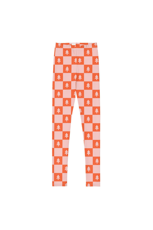 Holiday Check Youth Leggings - Mack & Harvie