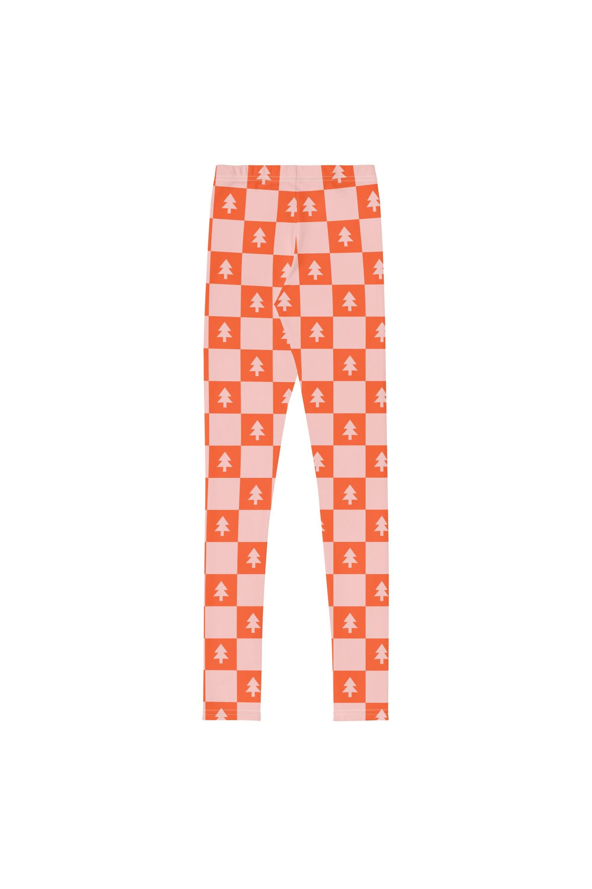 Holiday Check Youth Leggings - Mack & Harvie