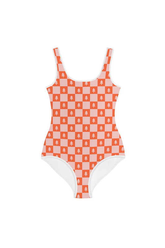 Holiday Check Youth Swimsuit/Leotard - Mack & Harvie