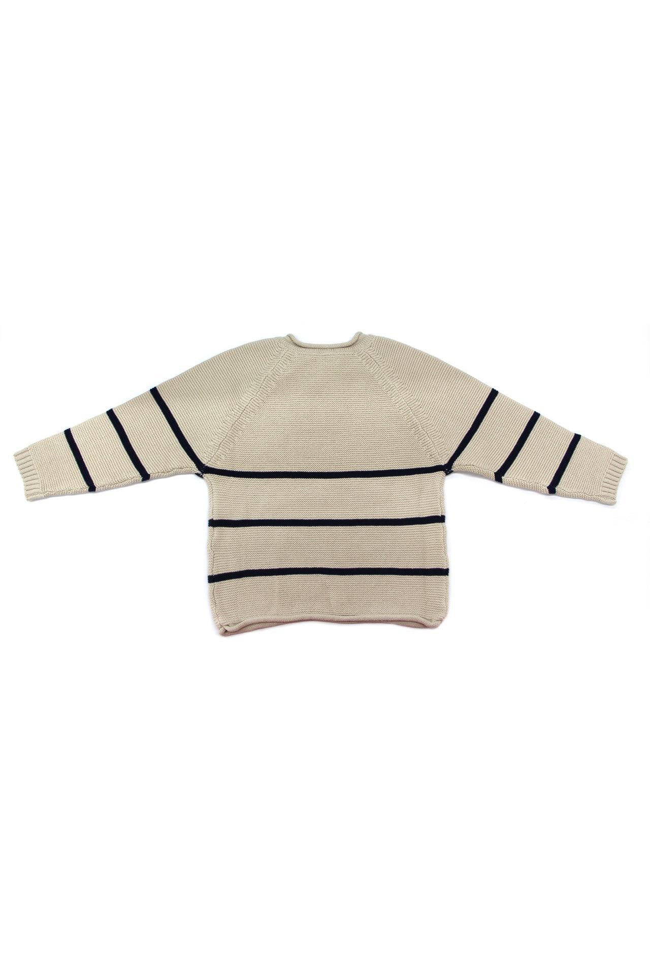 Jordan Striped Sweater (Toddler) - Mack & Harvie
