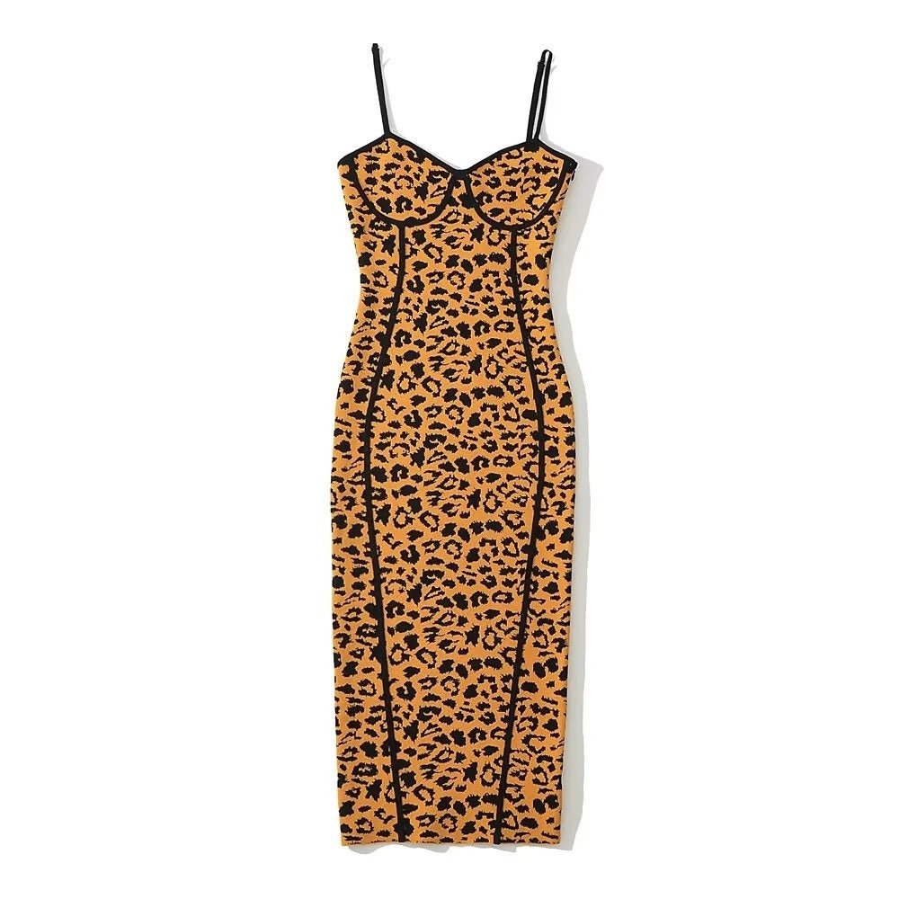 Knit Leopard Dress - Mack & Harvie