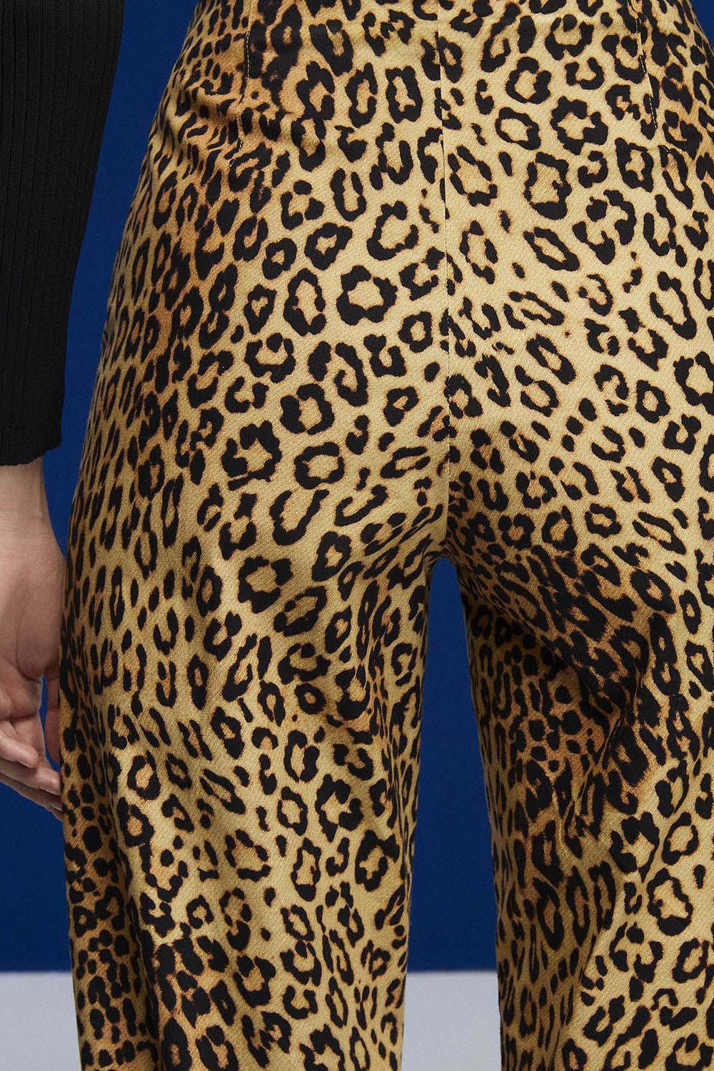 Leopard Print Slouchy Pants - Mack & Harvie