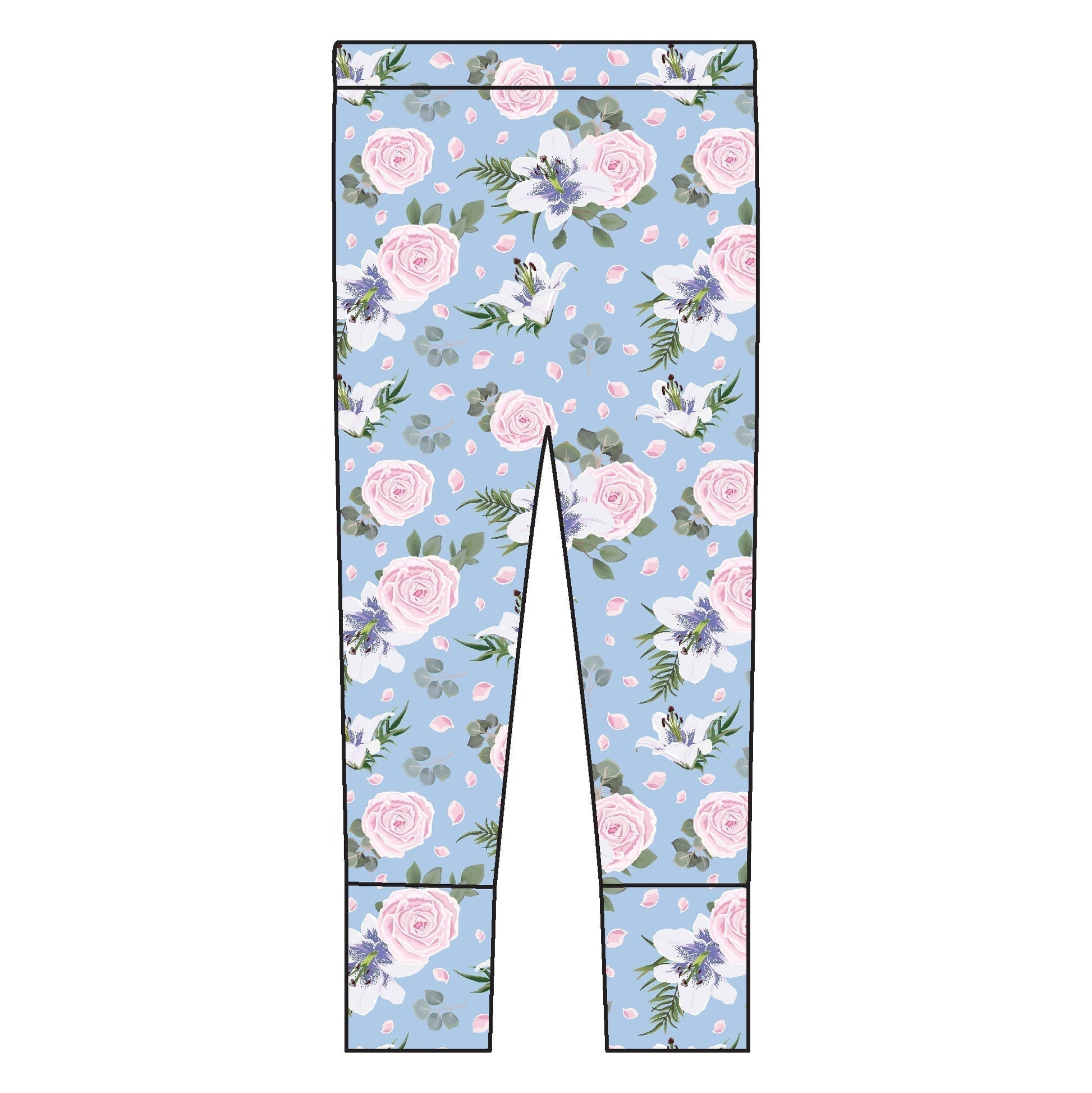 Lillian Floral Bamboo Leggings - Mack & Harvie