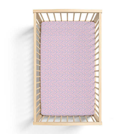 Lillian Leopard Bamboo Crib Sheet - Mack & Harvie