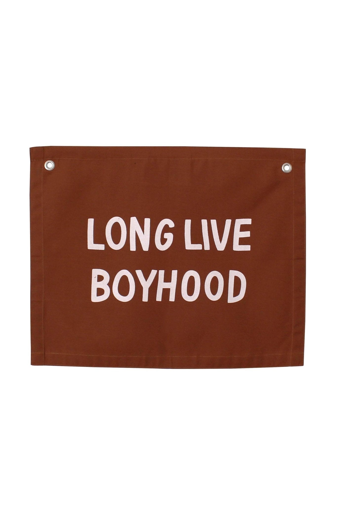 Long Live Boyhood Banner - Mack & Harvie