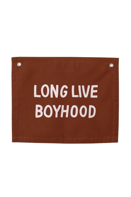 Long Live Boyhood Banner - Mack & Harvie