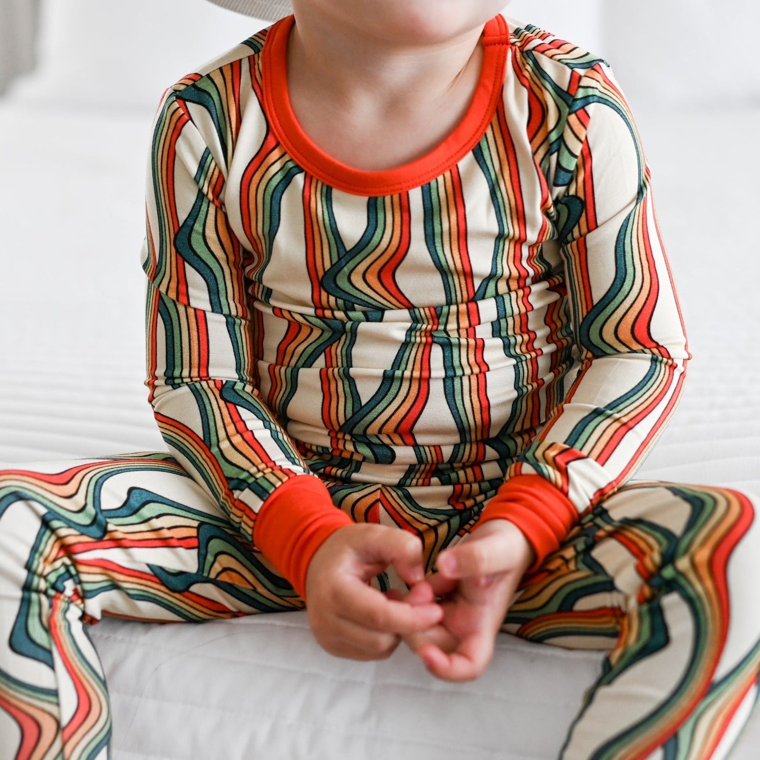 LONG SLEEVE 2 PIECE SETS- Retro Rainbow - Mack & Harvie