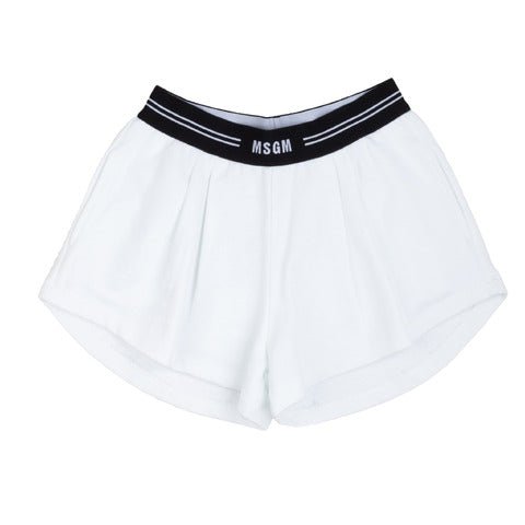 MSGM - Shorts Blanc - Mack & Harvie