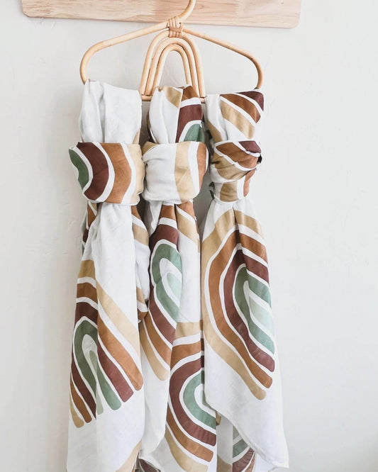 Muslin Blanket | Rainbow - Mack & Harvie